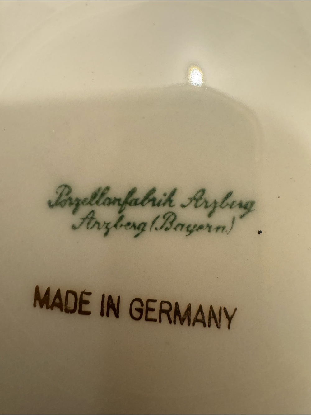 4 Vtg Schumann Arzberg salad plates Porcelain Germany 7.8” G15 - Picture 4 of 5